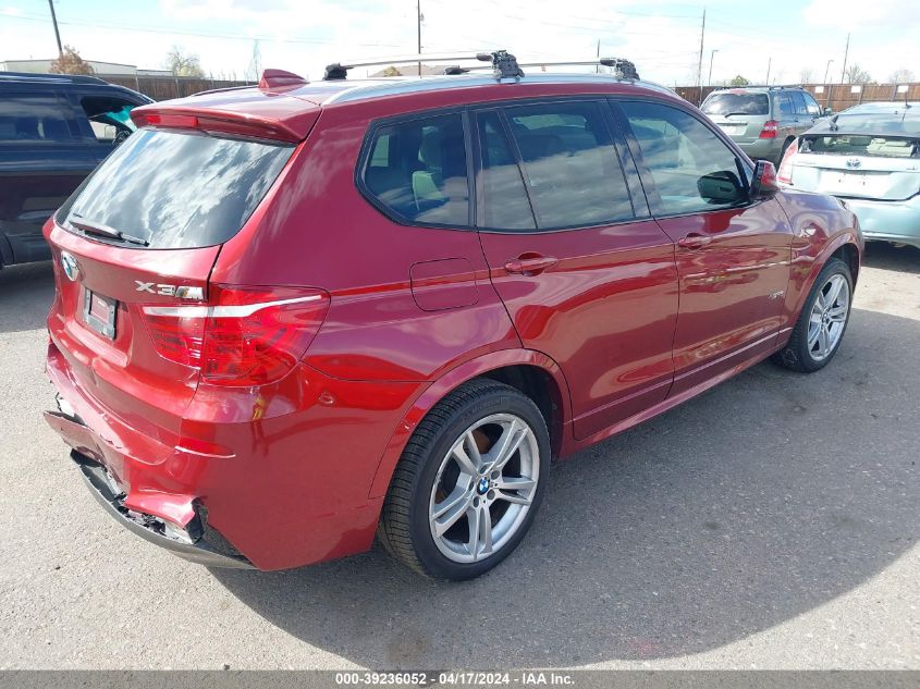 2013 BMW X3 xDrive28I VIN: 5UXWX9C50D0A21343 Lot: 41926824