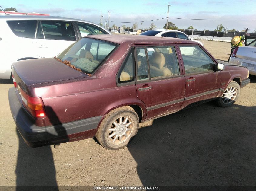 1994 Volvo 940 VIN: YV1JS8610R1160443 Lot: 39236053