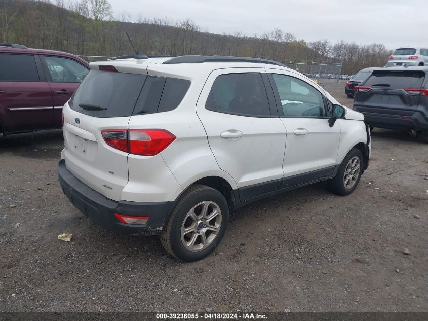 2019 Ford Ecosport Se VIN: MAJ6S3GL2KC265838 Lot: 39236055