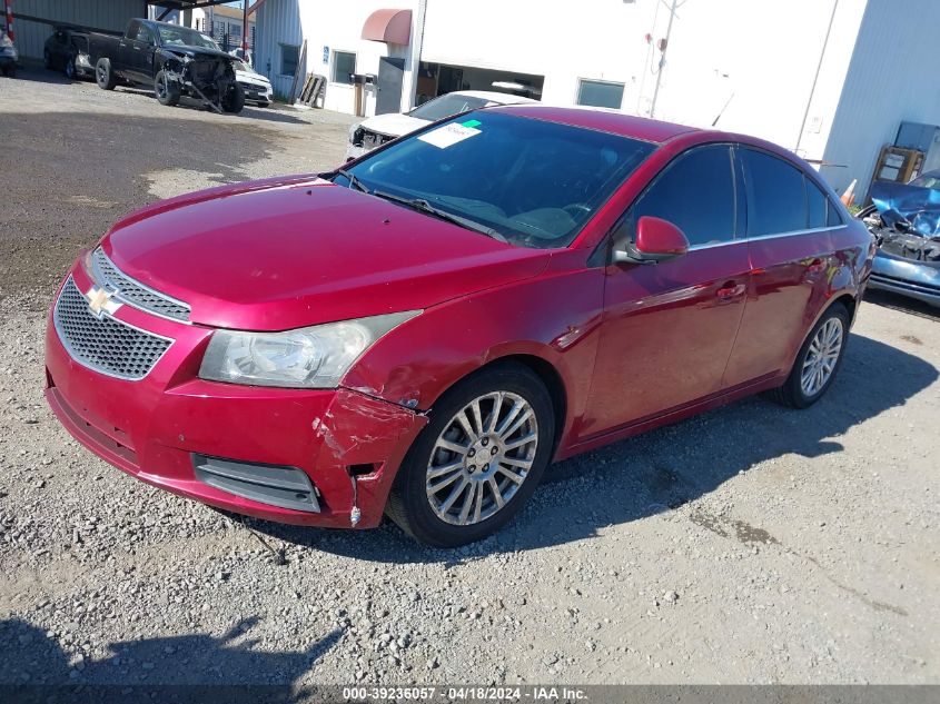 2012 Chevrolet Cruze Eco VIN: 1G1PJ5SC6C7405865 Lot: 11981896