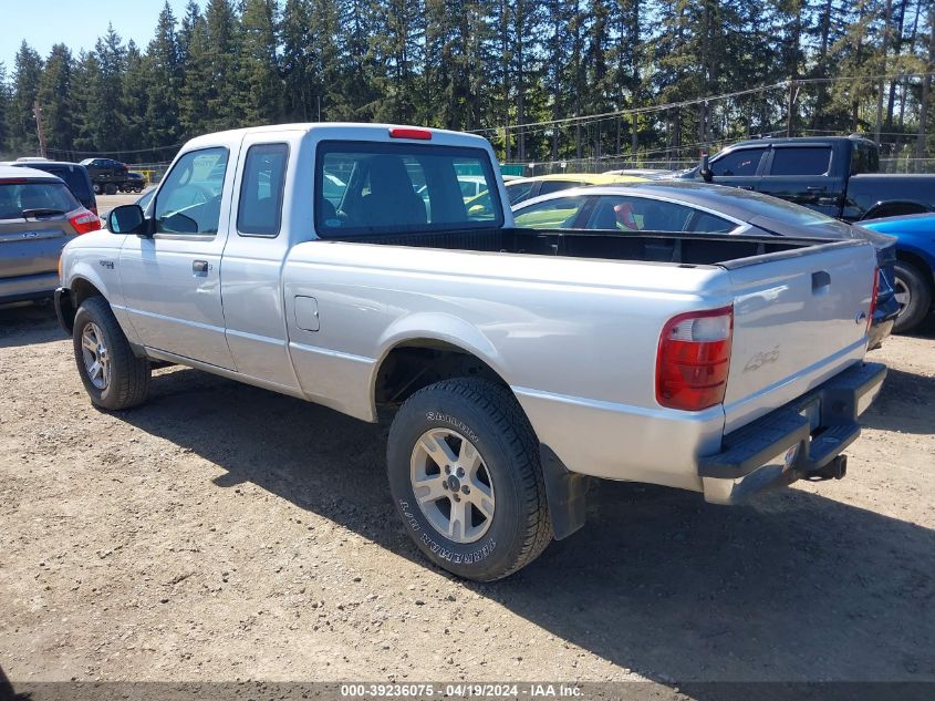 2004 Ford Ranger Super Cab VIN: 1FTYR15E64PA34797 Lot: 39236075