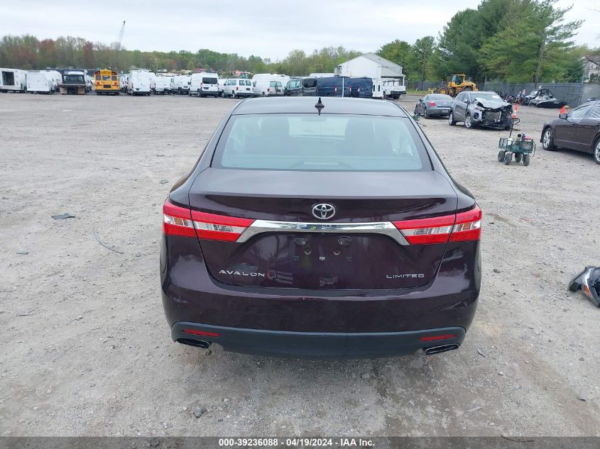 2014 Toyota Avalon Limited VIN: 4T1BK1EB1EU128939 Lot: 39236088