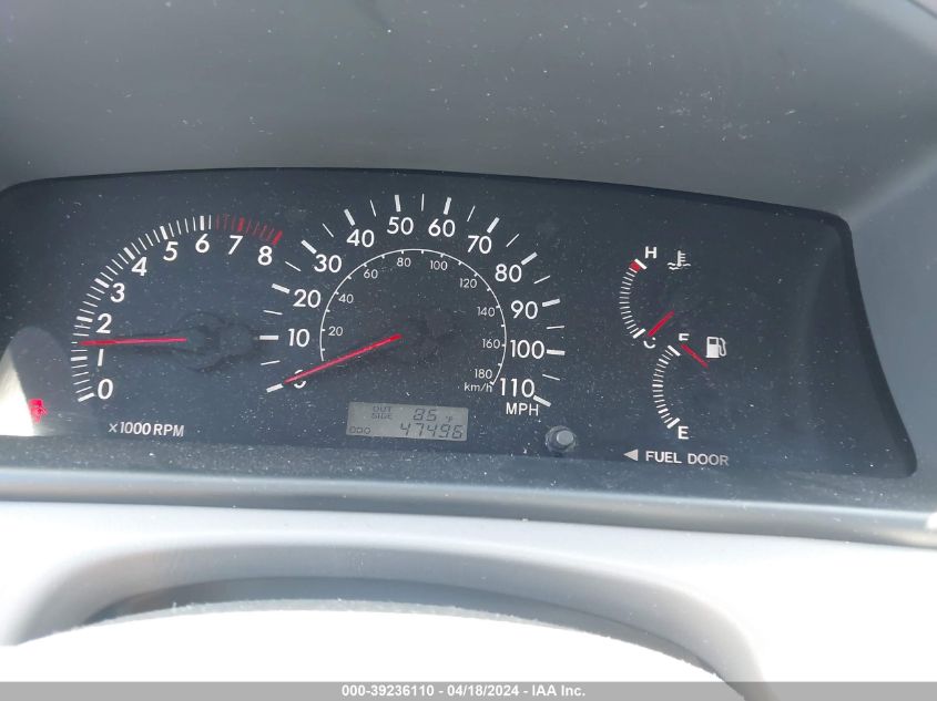 2008 Toyota Corolla Le VIN: 1NXBR32E88Z980313 Lot: 39236110