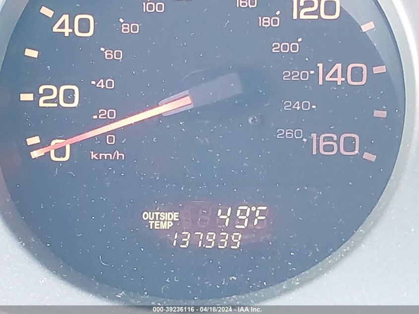 1998 Acura Rl 3.5 VIN: JH4KA9652WC800043 Lot: 39236116