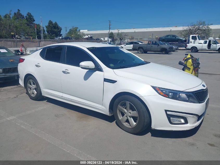 2015 Kia Optima Lx VIN: KNAGM4A7XF5571400 Lot: 39236123