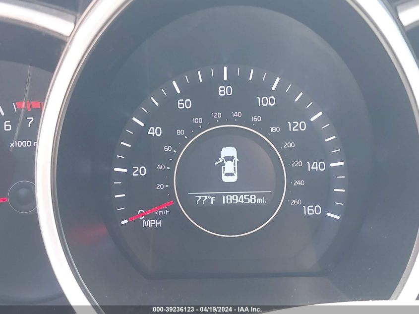 2015 Kia Optima Lx VIN: KNAGM4A7XF5571400 Lot: 39236123