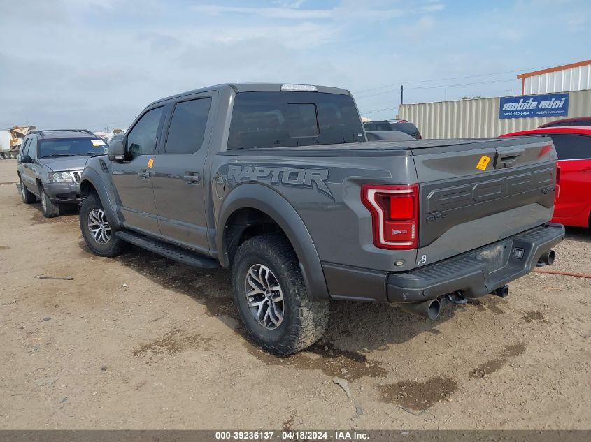 2018 Ford F-150 Raptor VIN: 1FTFW1RG6JFB04876 Lot: 39236137