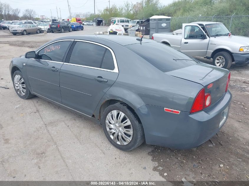 1G1ZH57B884287833 | 2008 CHEVROLET MALIBU