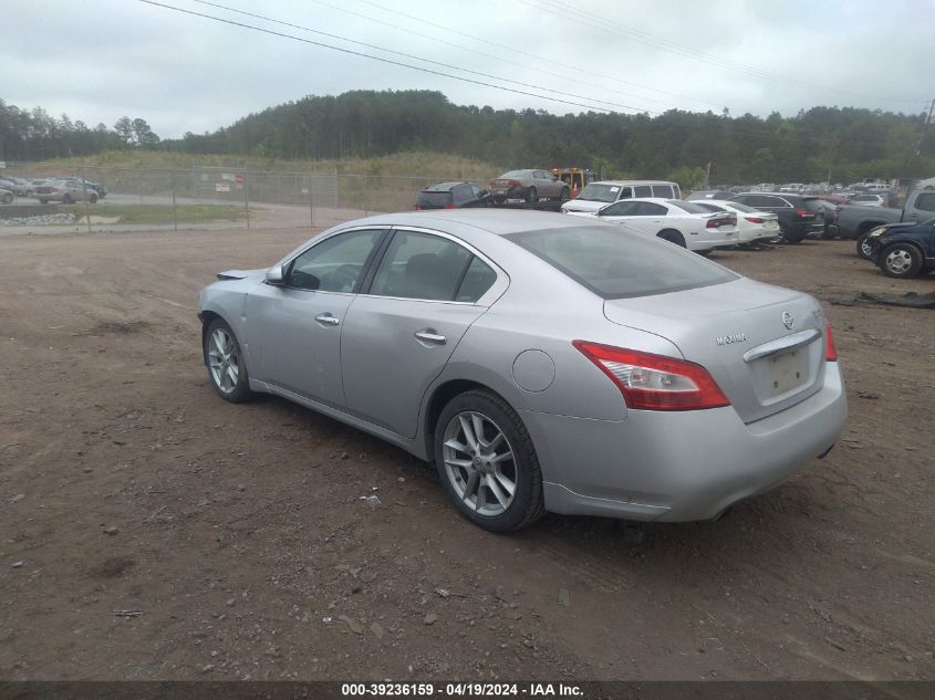 2011 Nissan Maxima S/Sv VIN: 1N4AA5AP8BC868765 Lot: 39236159