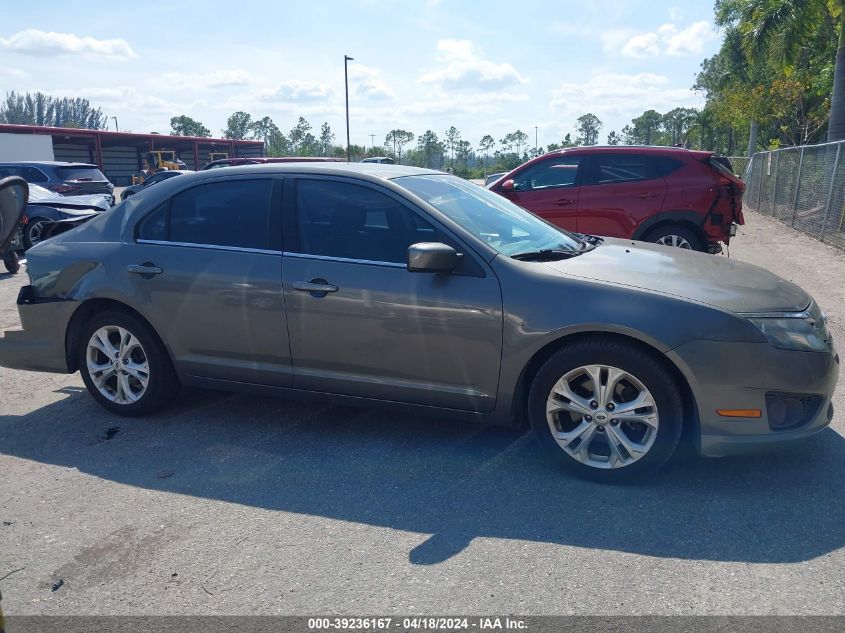 2012 Ford Fusion Se VIN: 3FAHP0HA6CR355650 Lot: 39236167