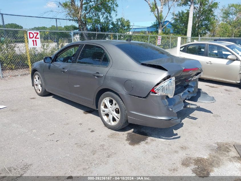 2012 Ford Fusion Se VIN: 3FAHP0HA6CR355650 Lot: 39236167