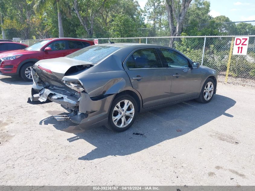 2012 Ford Fusion Se VIN: 3FAHP0HA6CR355650 Lot: 39236167