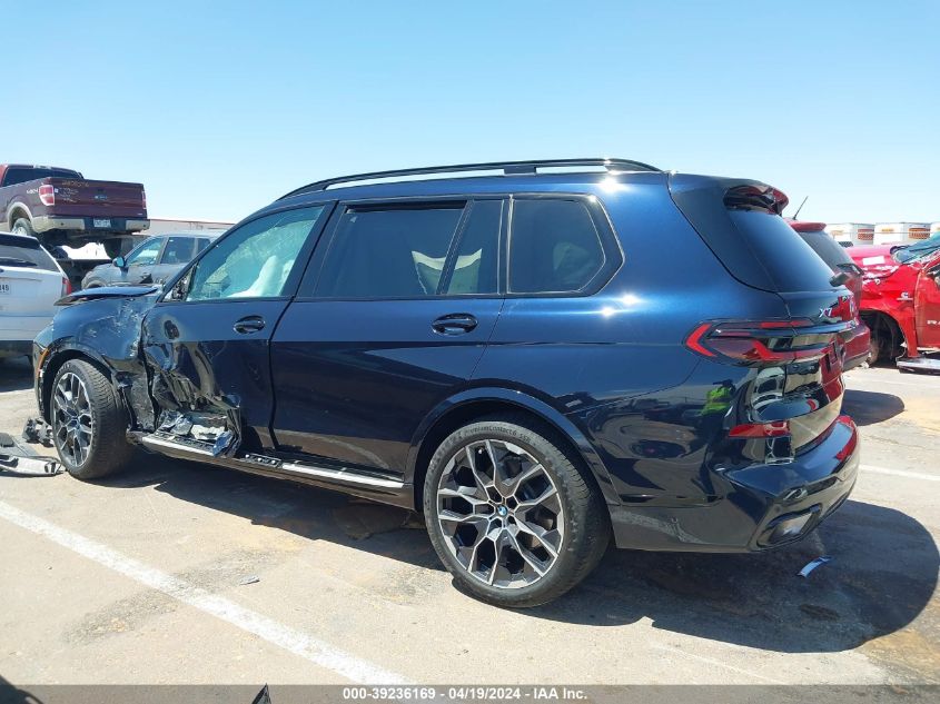 2024 BMW X7 xDrive40I VIN: 5UX23EM04R9V01262 Lot: 39236169