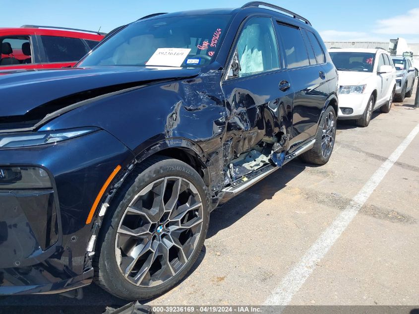 2024 BMW X7 xDrive40I VIN: 5UX23EM04R9V01262 Lot: 39236169