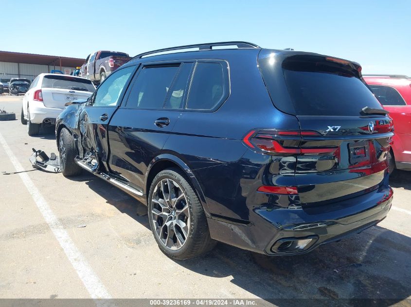 2024 BMW X7 xDrive40I VIN: 5UX23EM04R9V01262 Lot: 39236169