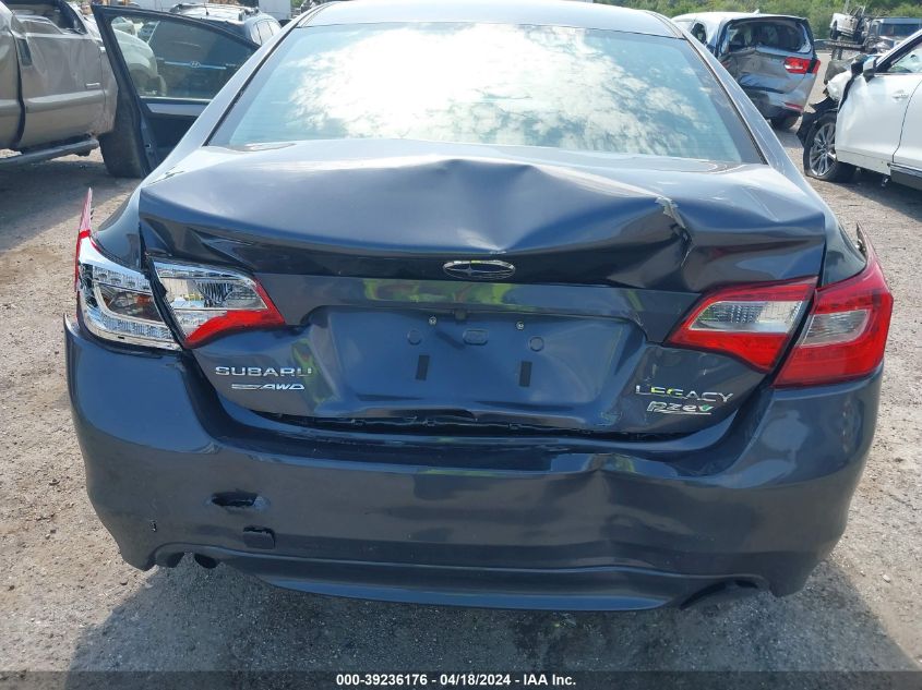 2016 Subaru Legacy 2.5I VIN: 4S3BNAA67G3028339 Lot: 39236176