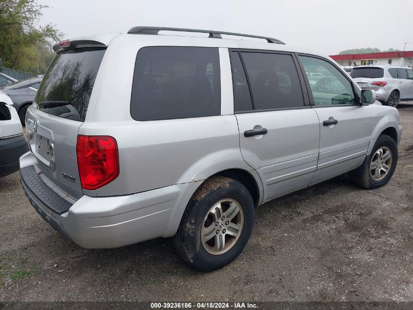 2003 Honda Pilot Ex VIN: 2HKYF18433H613543 Lot: 39219198