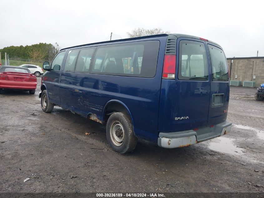 2000 GMC Savana Standard VIN: 1GJHG39R2Y1204590 Lot: 39236189