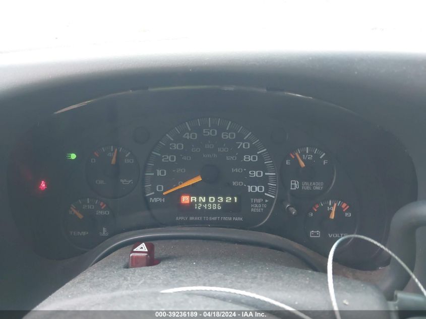 2000 GMC Savana Standard VIN: 1GJHG39R2Y1204590 Lot: 39236189