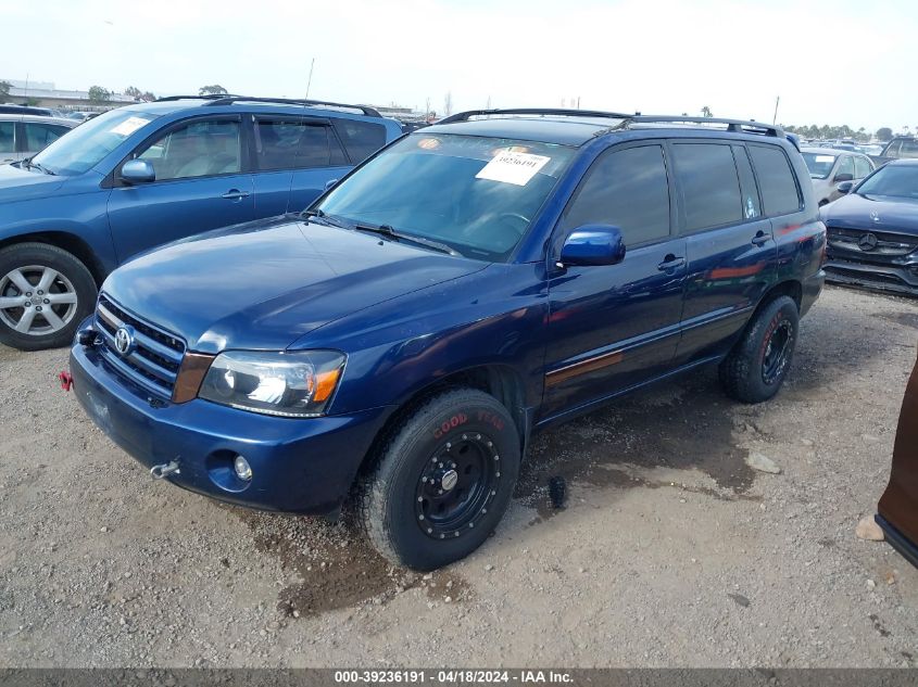 2004 Toyota Highlander V6 VIN: JTEEP21A040004149 Lot: 11933519