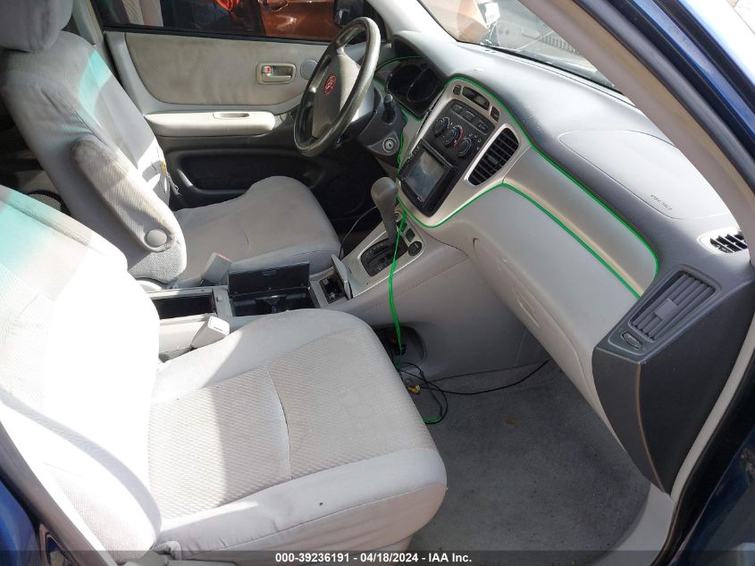 2004 Toyota Highlander V6 VIN: JTEEP21A040004149 Lot: 11933519