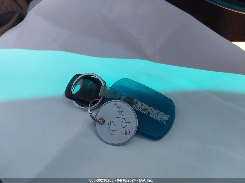 1993 Ford Explorer VIN: 1FMCU24X5PUD12804 Lot: 39236203