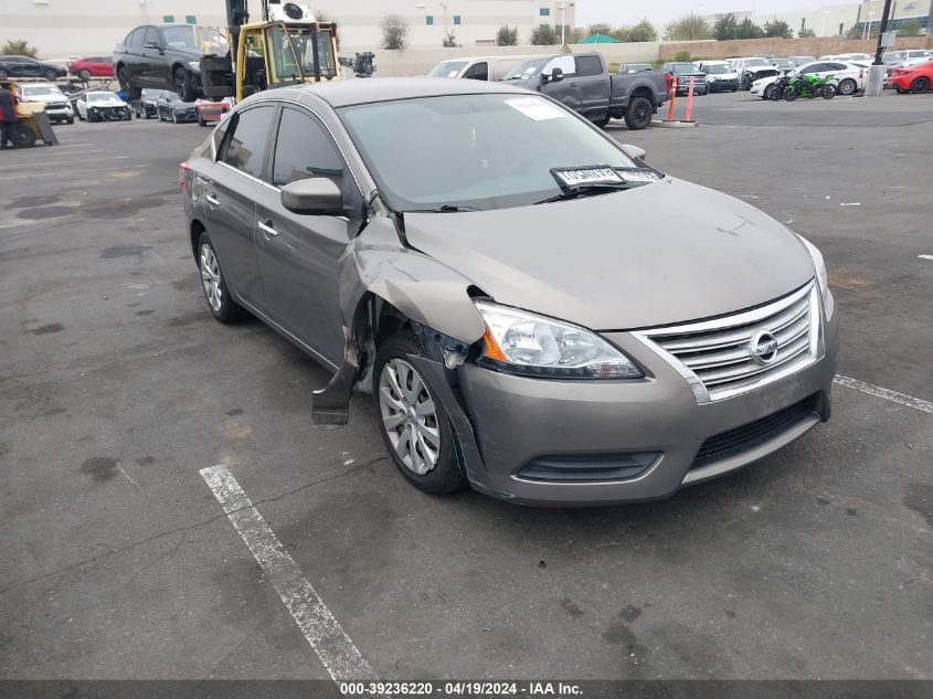 2015 Nissan Sentra Fe+ S/S/Sl/Sr/Sv VIN: 3N1AB7AP1FY248018 Lot: 39236220