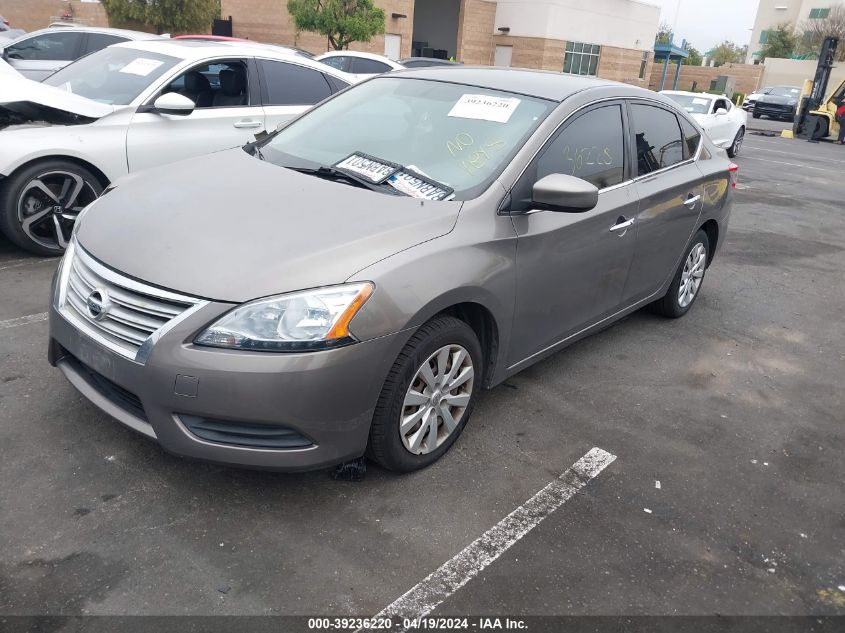 2015 Nissan Sentra Fe+ S/S/Sl/Sr/Sv VIN: 3N1AB7AP1FY248018 Lot: 39236220