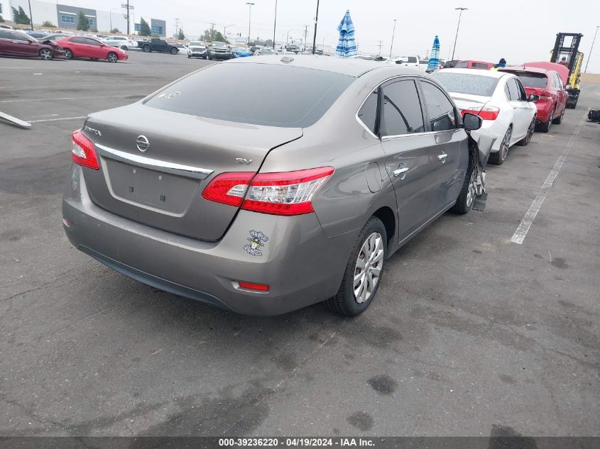 2015 Nissan Sentra Fe+ S/S/Sl/Sr/Sv VIN: 3N1AB7AP1FY248018 Lot: 39236220