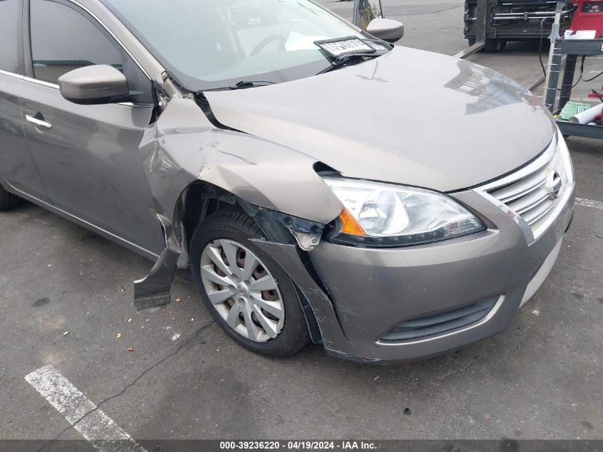 2015 Nissan Sentra Fe+ S/S/Sl/Sr/Sv VIN: 3N1AB7AP1FY248018 Lot: 39236220