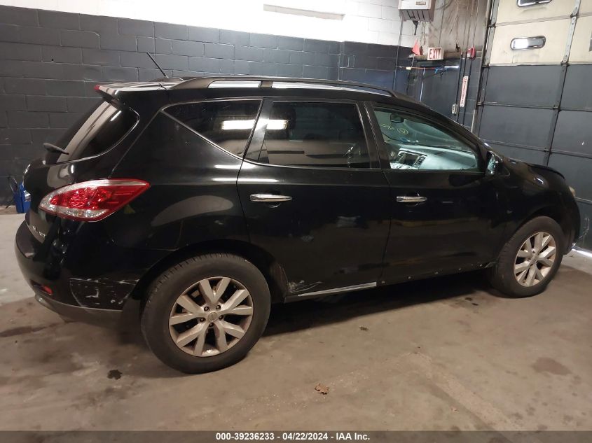 JN8AZ1MW6CW208923 2012 Nissan Murano Sl