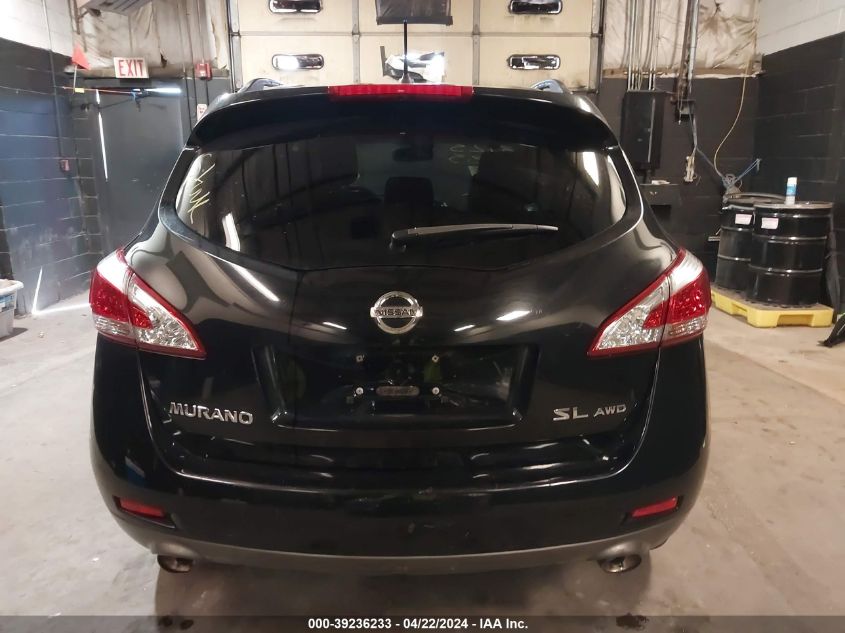 JN8AZ1MW6CW208923 2012 Nissan Murano Sl