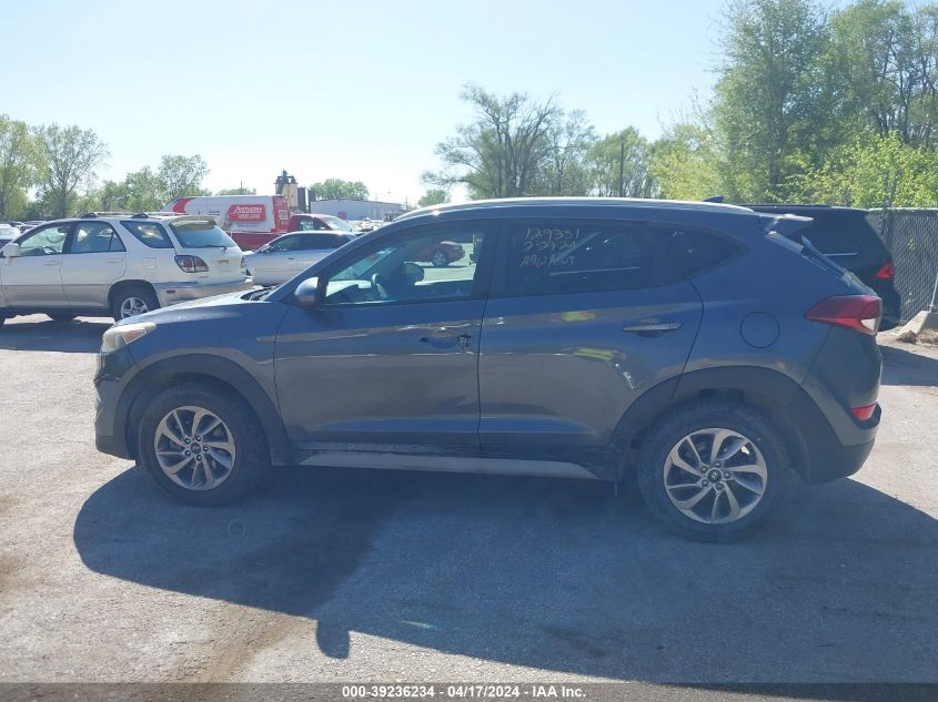 2018 Hyundai Tucson Sel VIN: KM8J33A48JU640722 Lot: 11981817