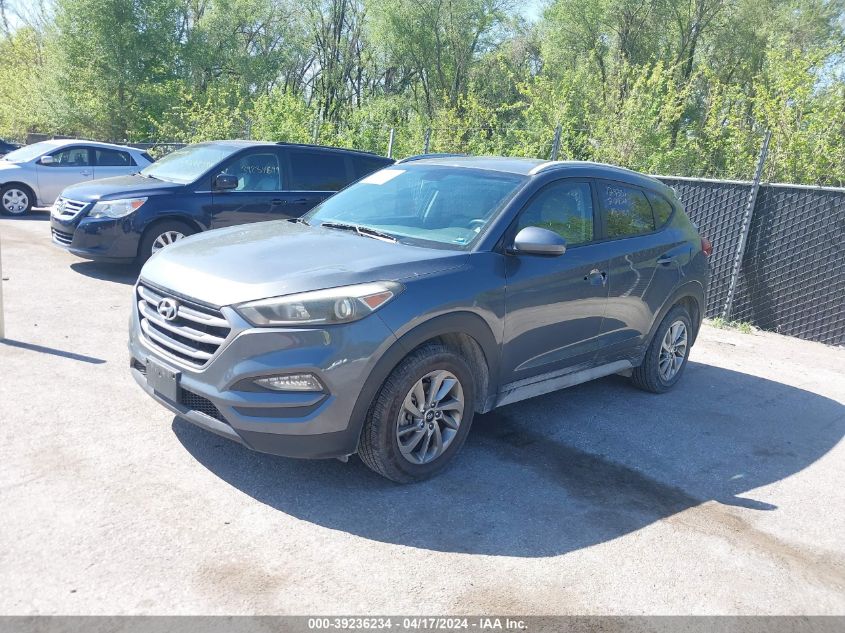 2018 Hyundai Tucson Sel VIN: KM8J33A48JU640722 Lot: 11981817