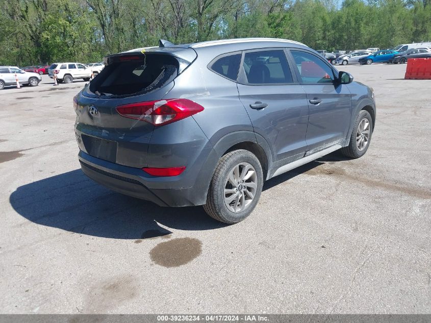 2018 Hyundai Tucson Sel VIN: KM8J33A48JU640722 Lot: 11981817