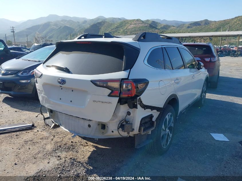 2022 Subaru Outback Limited VIN: 4S4BTANC4N3255602 Lot: 39236238