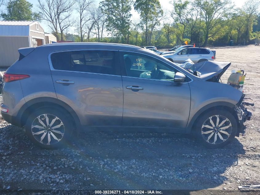 2019 Kia Sportage Ex VIN: KNDPN3ACXK7491360 Lot: 39236271