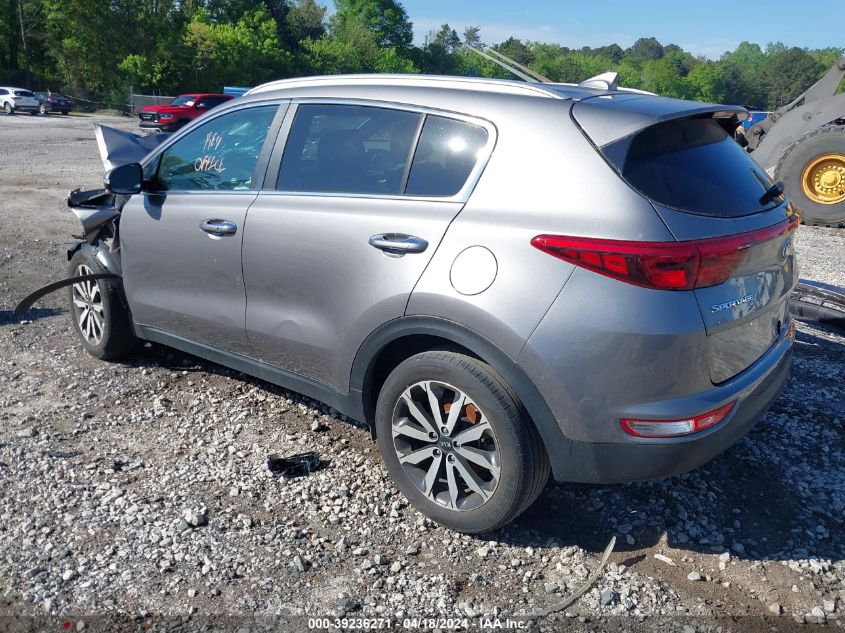 2019 Kia Sportage Ex VIN: KNDPN3ACXK7491360 Lot: 39236271