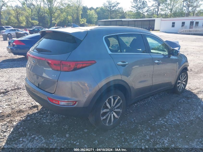 2019 Kia Sportage Ex VIN: KNDPN3ACXK7491360 Lot: 39236271