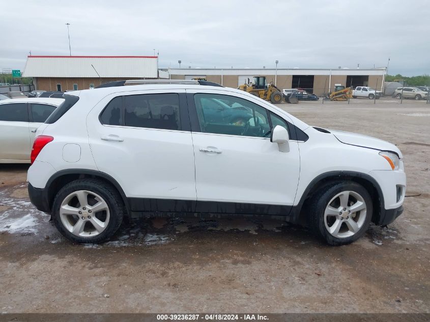 2016 Chevrolet Trax Ltz VIN: 3GNCJMSB6GL279250 Lot: 39236287