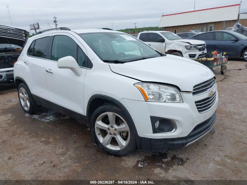 2016 Chevrolet Trax Ltz VIN: 3GNCJMSB6GL279250 Lot: 39236287