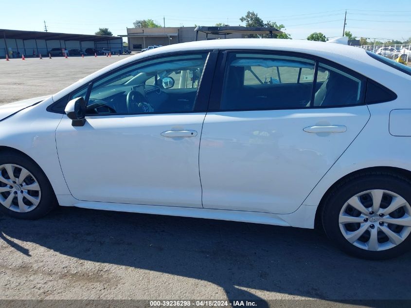 2021 Toyota Corolla Le VIN: 5YFEPMAE2MP177230 Lot: 45755224