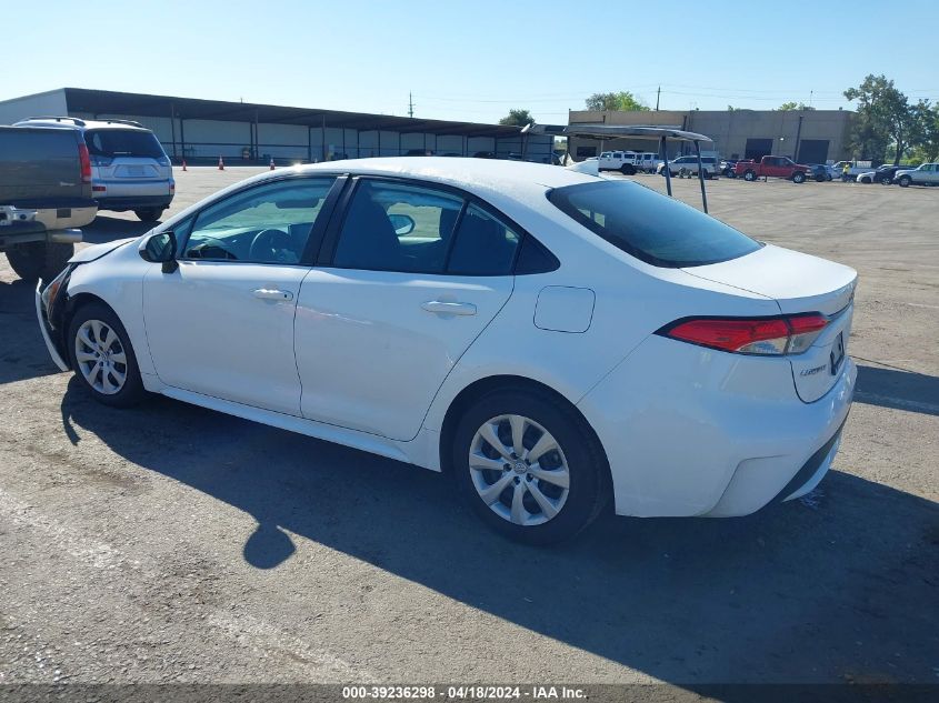 2021 Toyota Corolla Le VIN: 5YFEPMAE2MP177230 Lot: 45755224