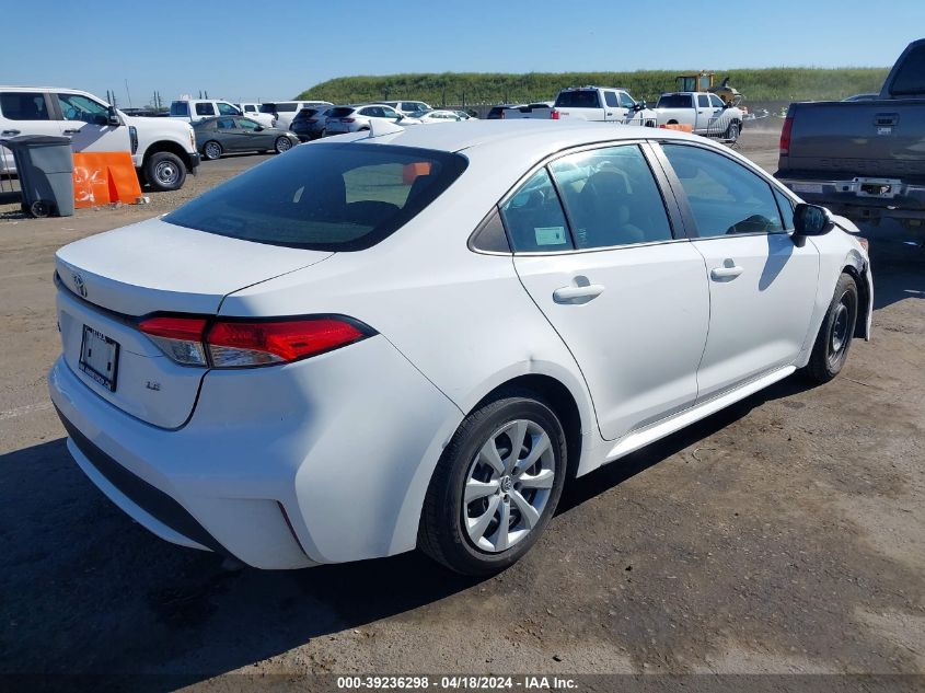 2021 Toyota Corolla Le VIN: 5YFEPMAE2MP177230 Lot: 45755224