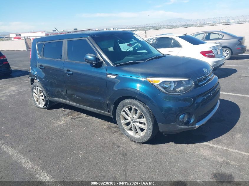 2017 Kia Soul + VIN: KNDJP3A54H7463418 Lot: 39236303