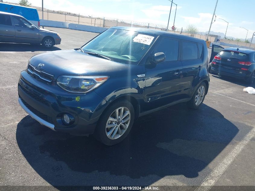 2017 Kia Soul + VIN: KNDJP3A54H7463418 Lot: 39236303