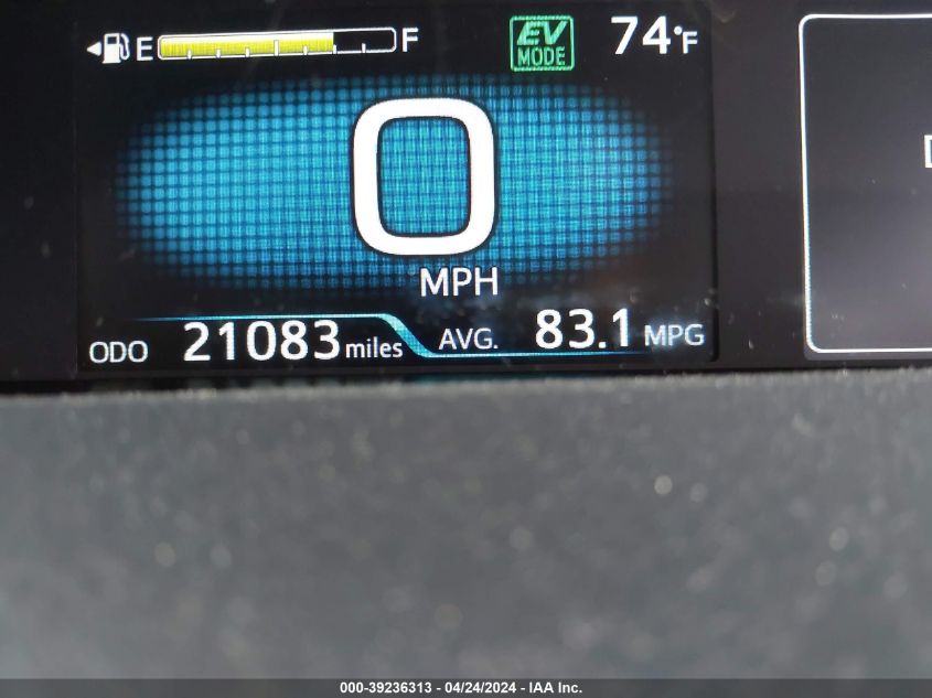 2022 TOYOTA PRIUS PRIME LIMITED - JTDKAMFP0N3212081