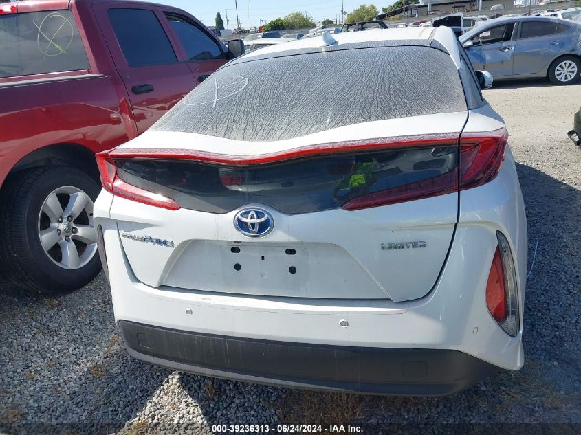 2022 Toyota Prius Prime Limited VIN: JTDKAMFP0N3212081 Lot: 39236313