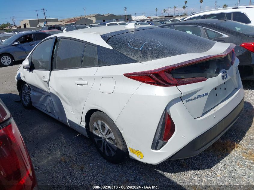2022 Toyota Prius Prime Limited VIN: JTDKAMFP0N3212081 Lot: 39236313