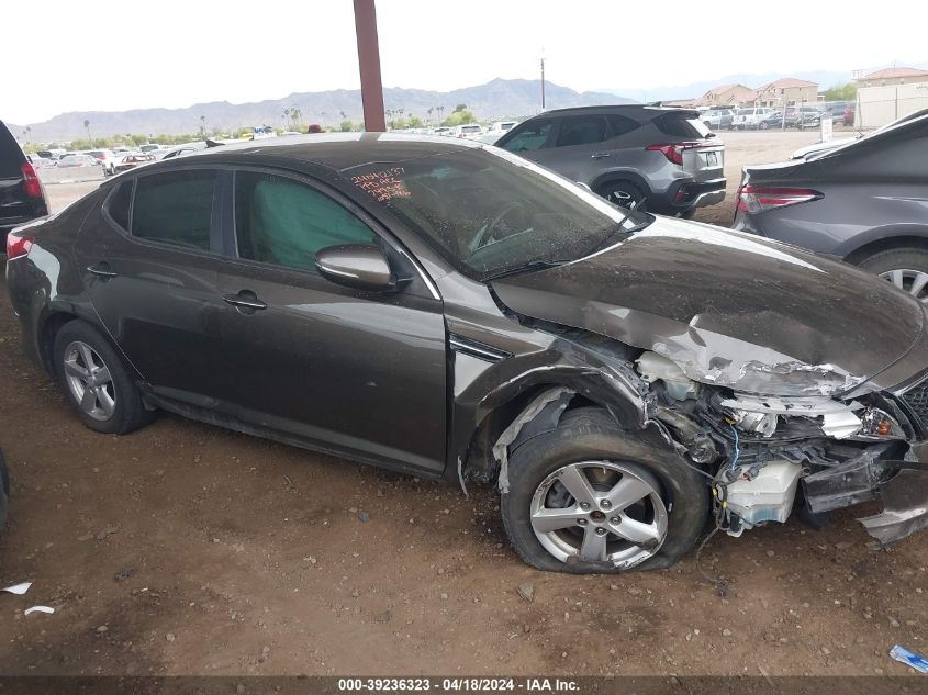 2014 Kia Optima Lx VIN: 5XXGM4A71EG277493 Lot: 39220196